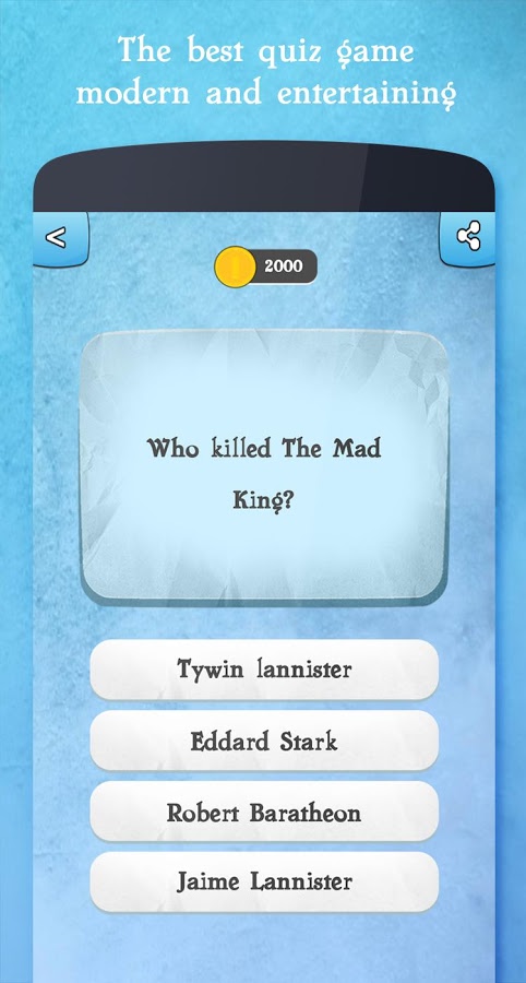 Quiz For Game Of Thrones截图4