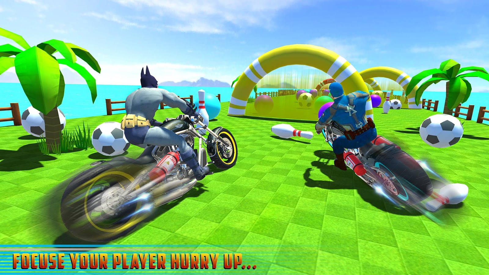 New Superhero Bike Racer Simulator截图5