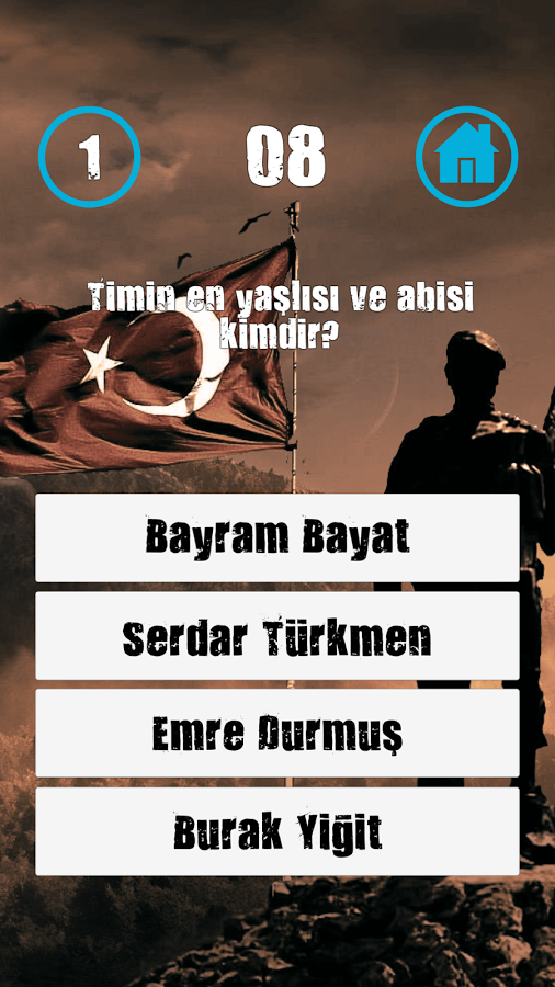 Savaşçı Dizisi Bilgi Yarışması截图1