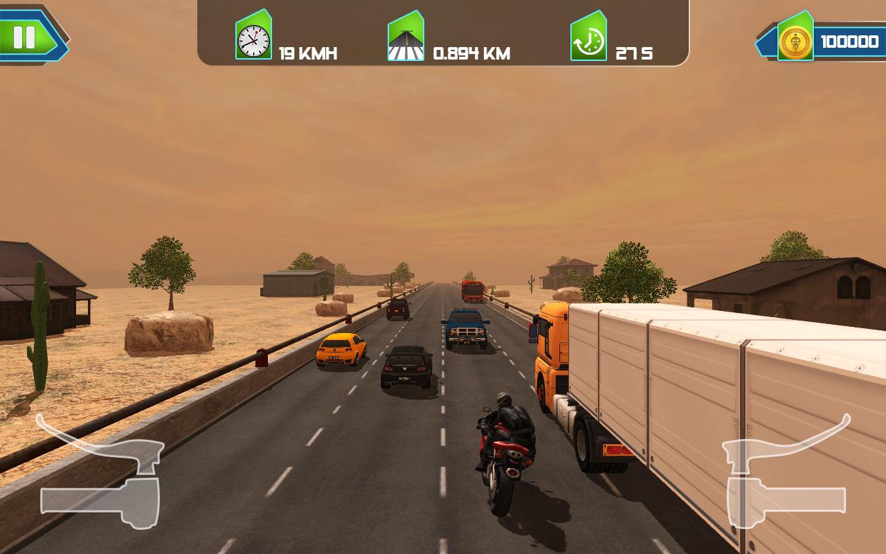 Moto Racer 2018 : Highway Traffic Rider截图3