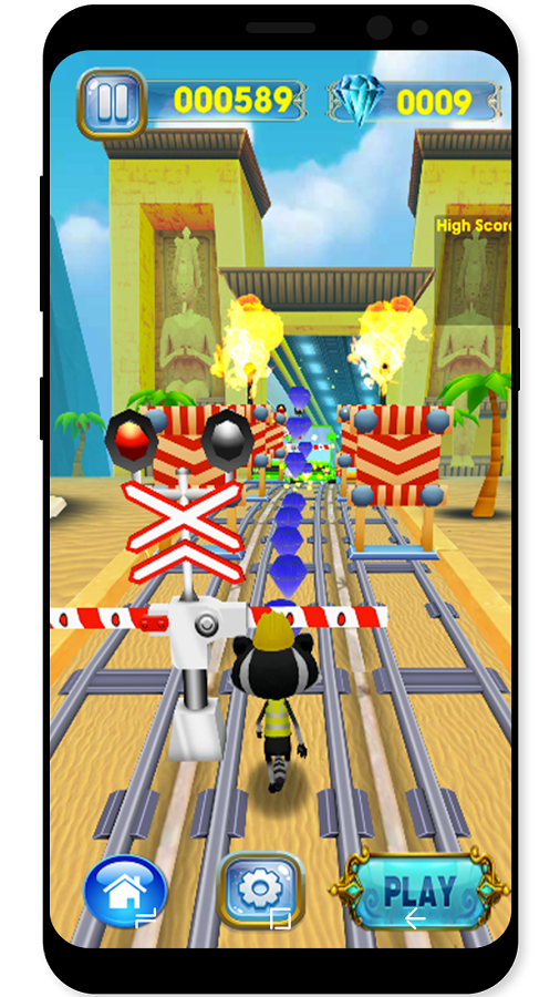 Cat Runner-Online Rush Subway Sonic Talking Pet截图2