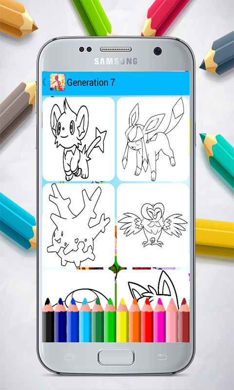 Coloring Book for Pokemo截图3