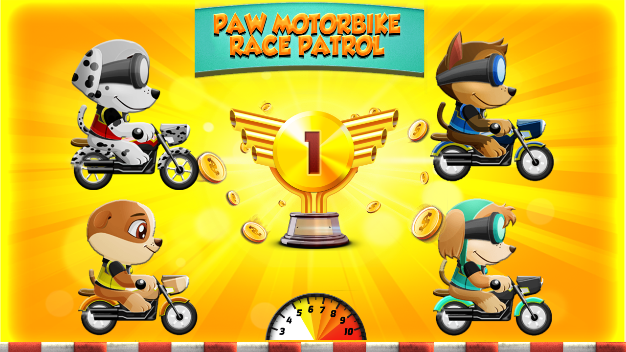 Paw Motorbike Race Patrol截图1