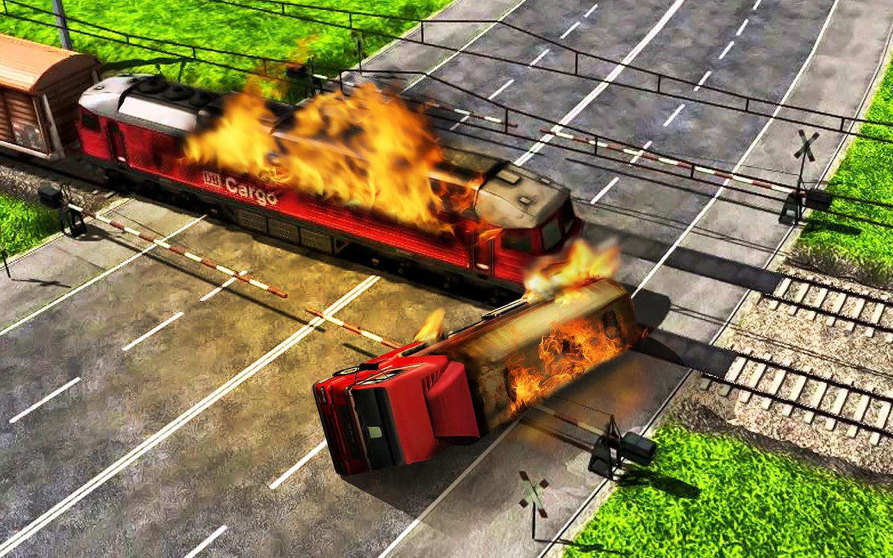 Burning Train Simulator Games截图2