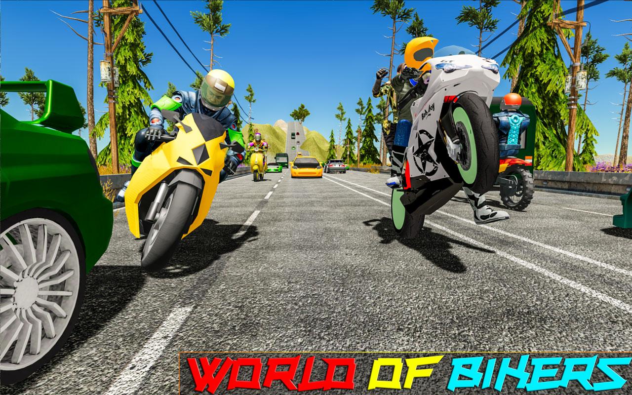 3D Highway Traffic Rider截图4