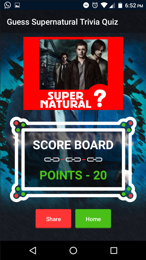 Guess Supernatural Trivia Quiz截图1