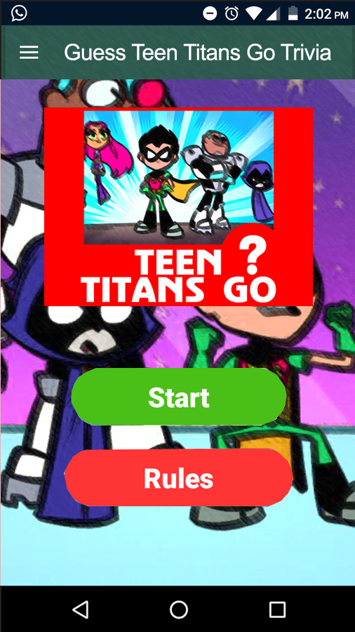 Guess Teen Titans Go Trivia Quiz截图4