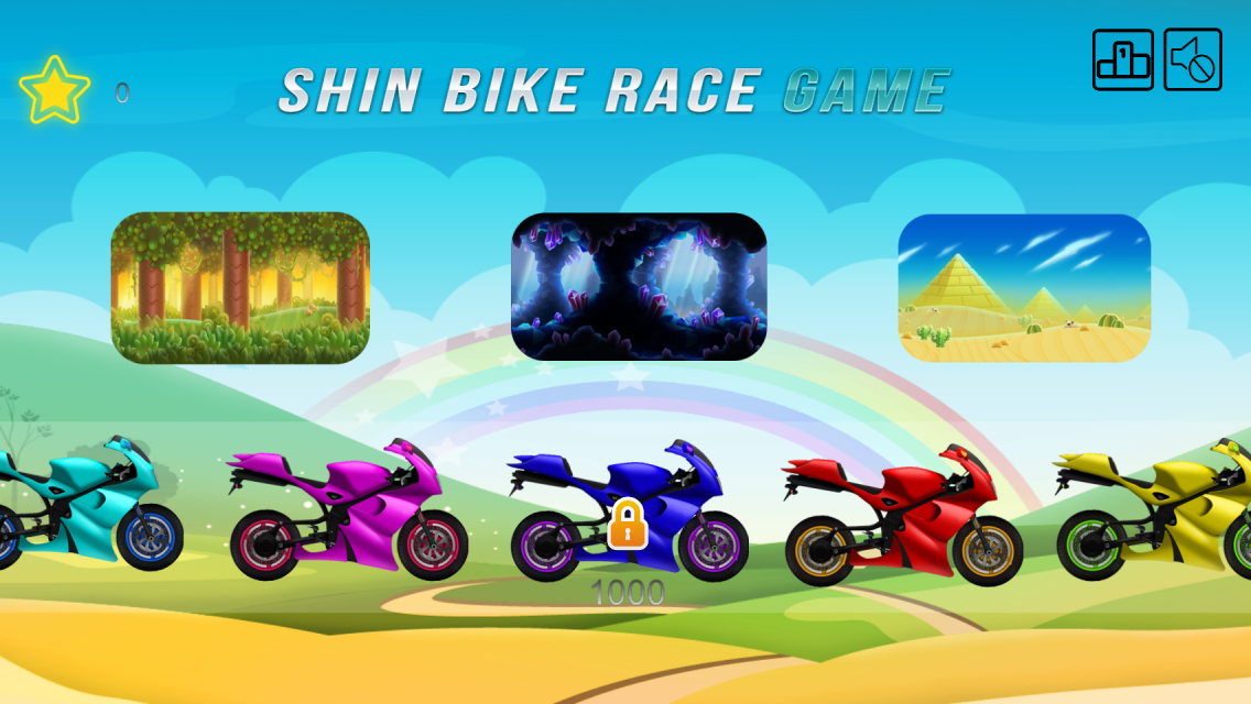 Shin Race Bike Game截图2