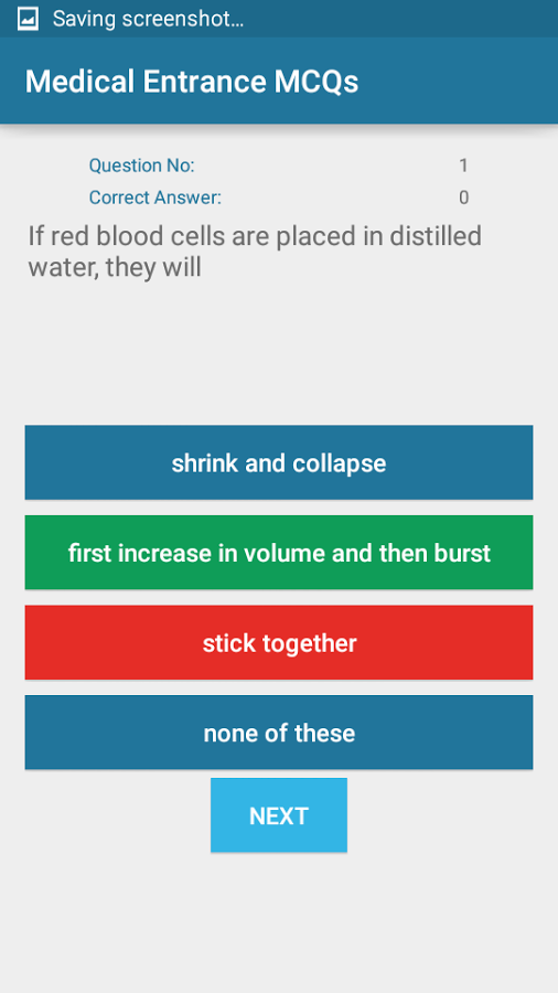 Medical Entrance MCQs截图3