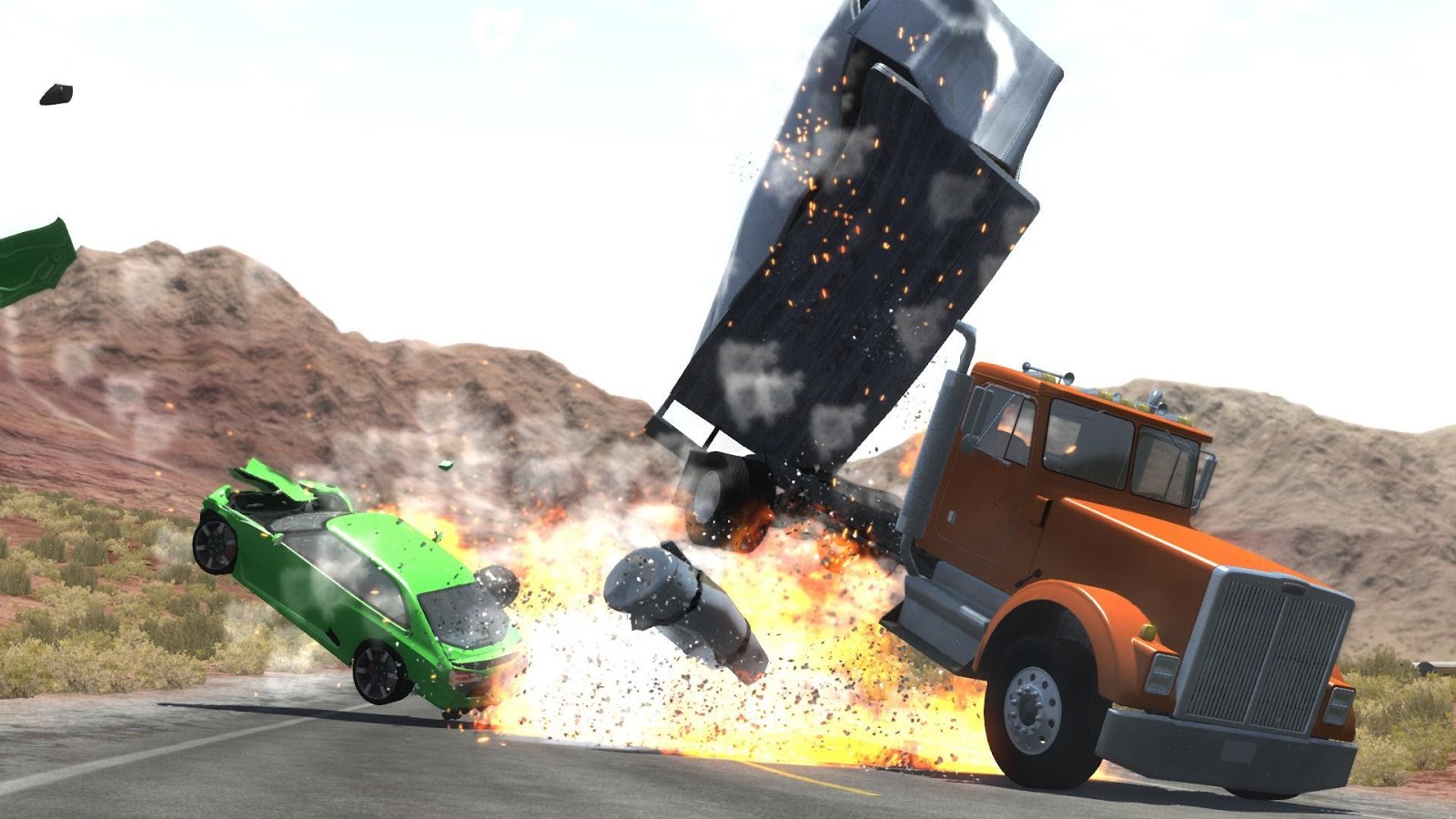 Car Explosion Engine Crash Car截图2