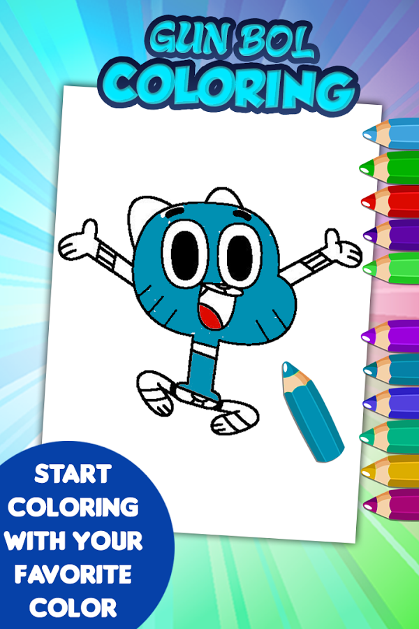 Gamball Hero Coloring Game截图2