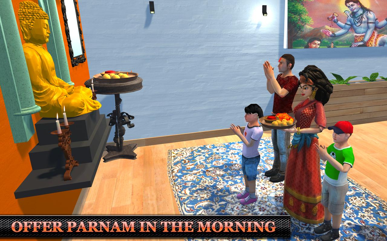 虚拟幸福的家庭：印度家庭生活的冒险截图4
