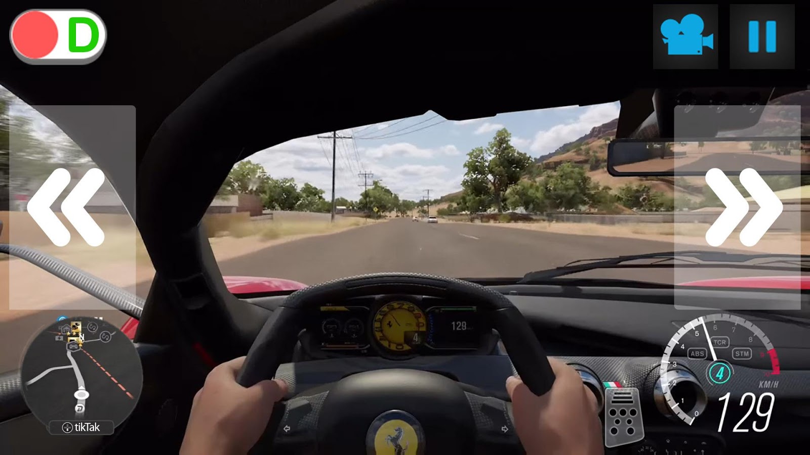 City Driver Ferrari Simulator截图2