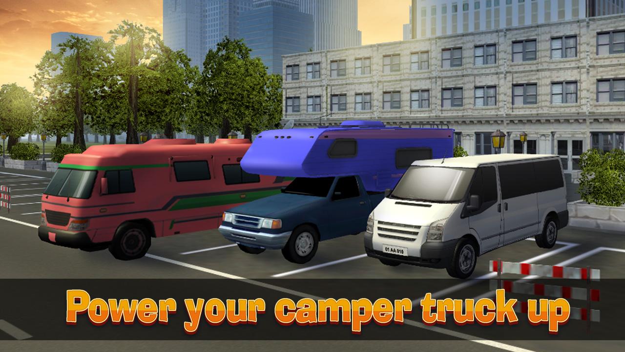 Camper Van Simulator - Park Caravan Truck截图1