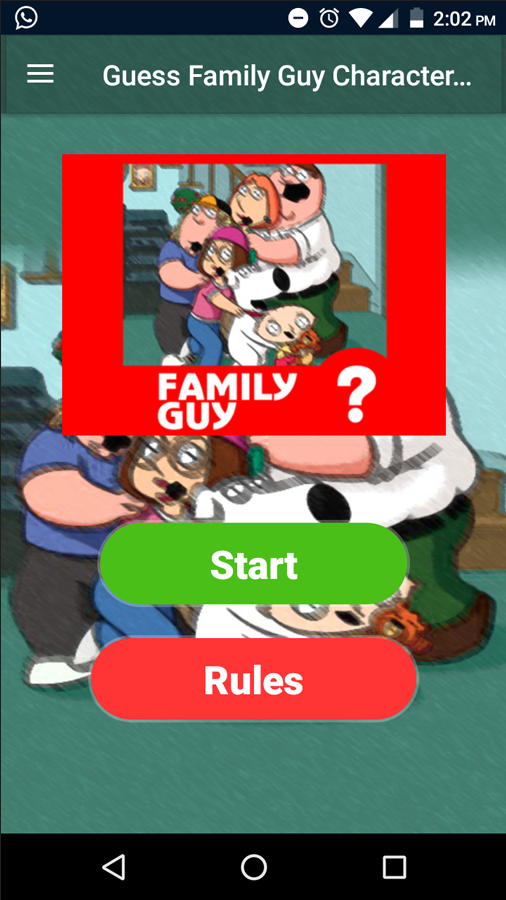 Guess Family Guy Trivia Quiz截图4