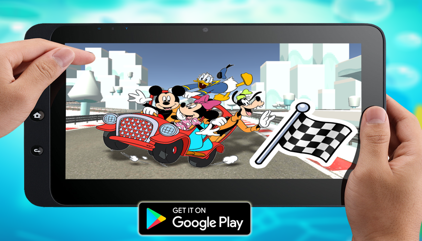 Mickey Racing and friends roadster截图2