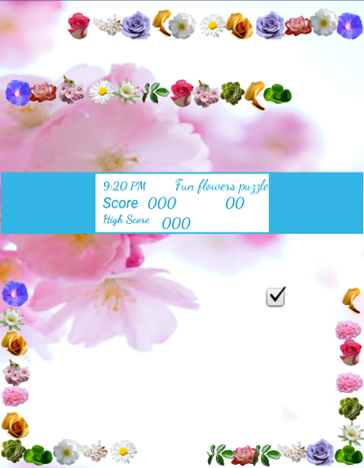 Fun flowers puzzle截图1