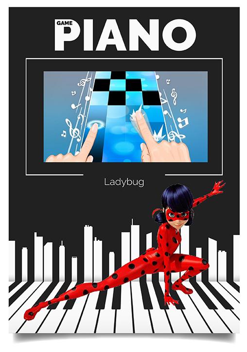 Ladybug Piano Game截图2