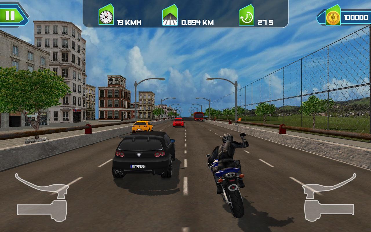 Moto Racer 2018 : Highway Traffic Rider截图4