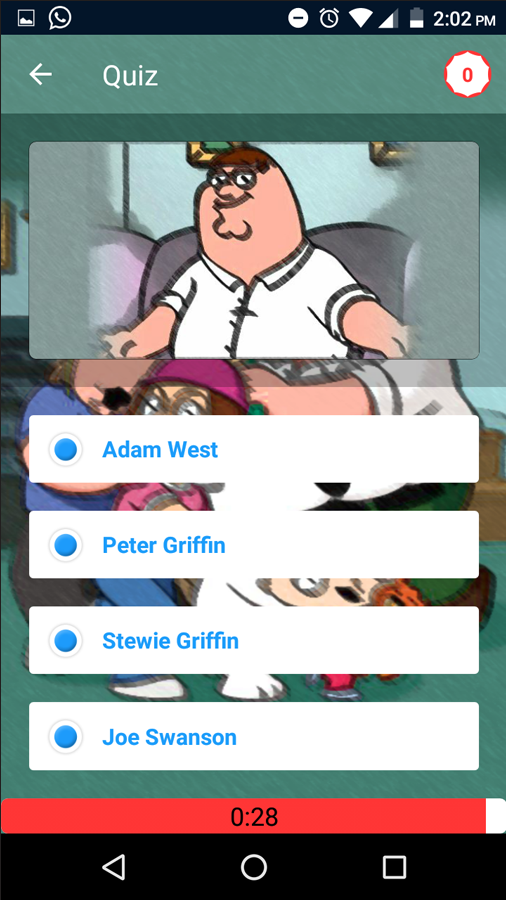 Guess Family Guy Trivia Quiz截图1