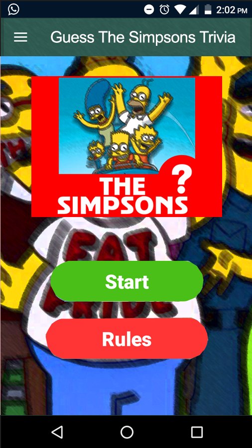 Guess The Simpsons Trivia Quiz截图4