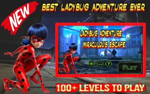 Ladybug Adventure Miraculous Escape截图3