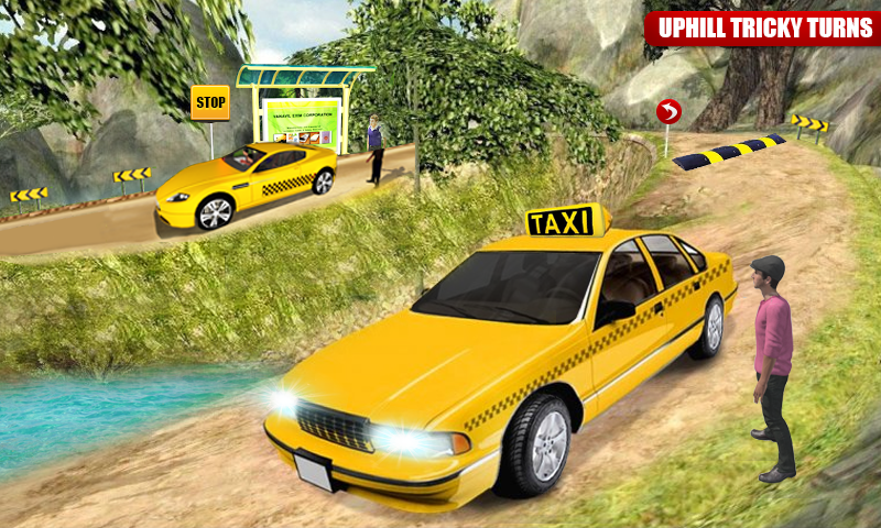 Real Taxi Simulator 2018 3D截图2