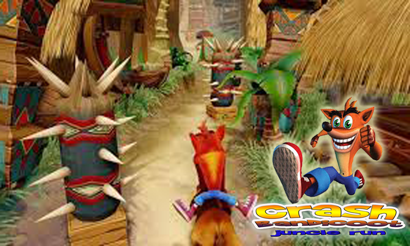 N'sane Crash Bandicoot Jungle run World截图4