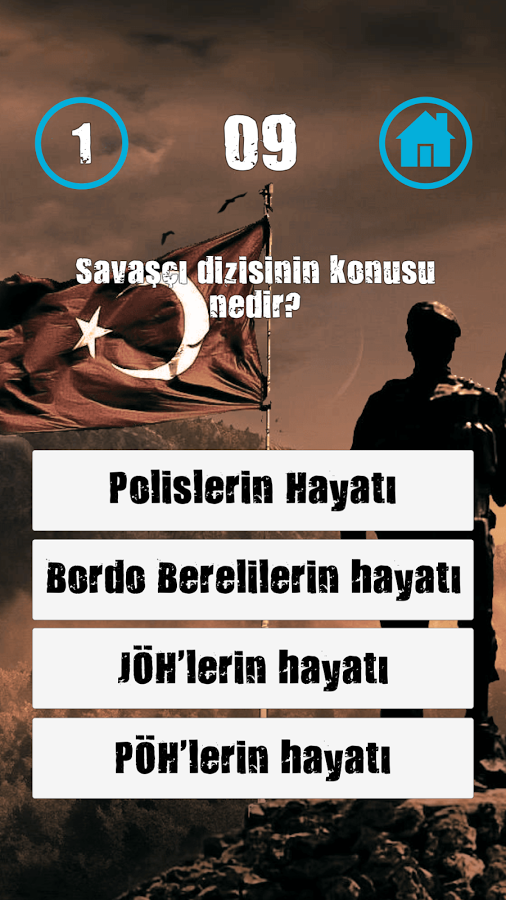 Savaşçı Dizisi Bilgi Yarışması截图4