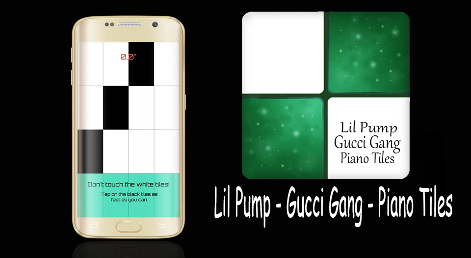 Lil Pump Gucci Gang - Piano Tiles截图2