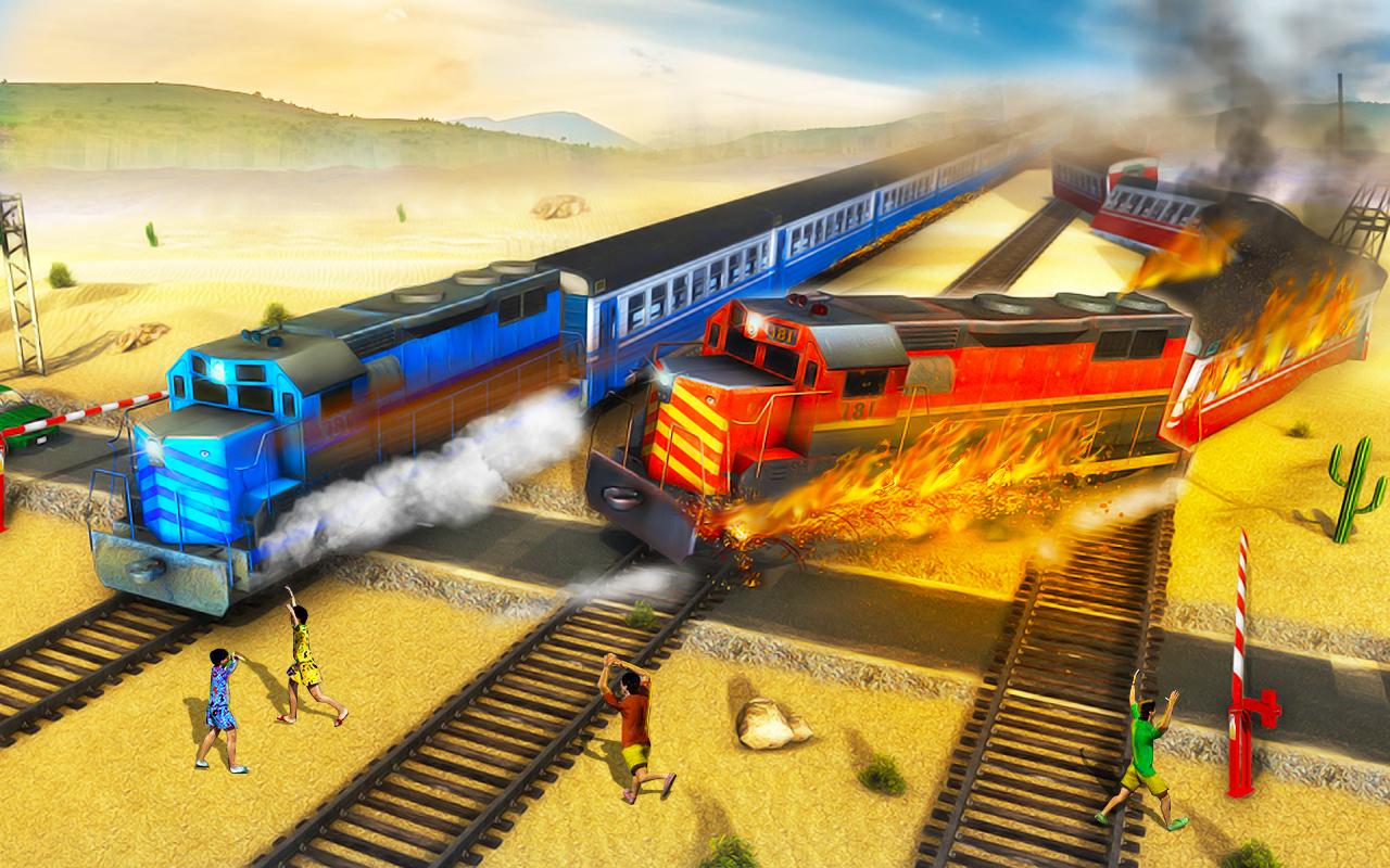 Burning Train Simulator Games截图5