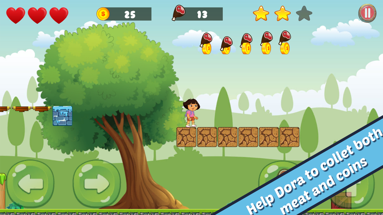 Run Dora the Explorer Mania Adventure截图2