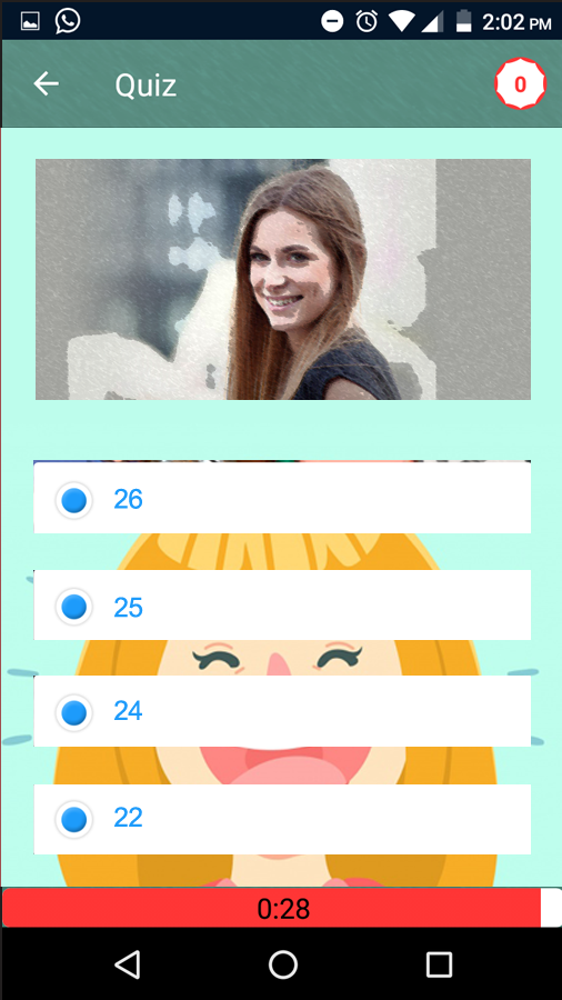 Guess Her Age Challenge Trivia Quiz截图3