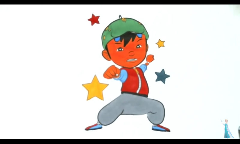 Coloring Boboiboy New截图1