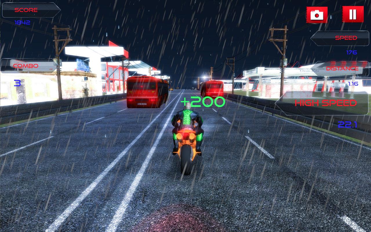 3D Highway Traffic Rider截图2