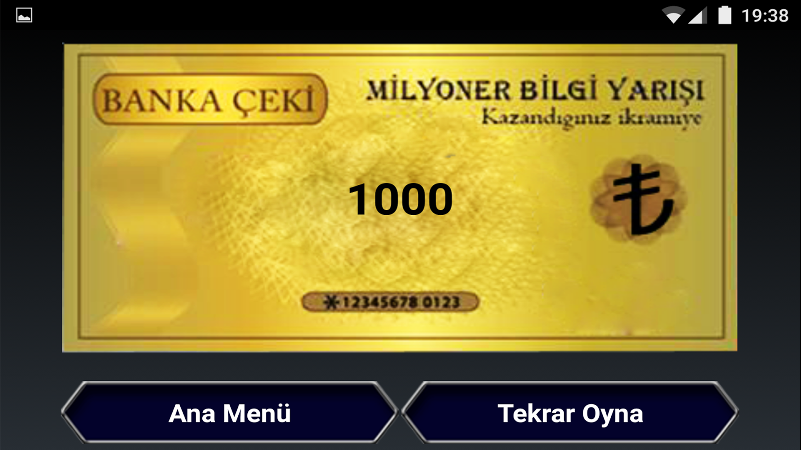 Kim Milyoner Bilgi Yarışması截图1