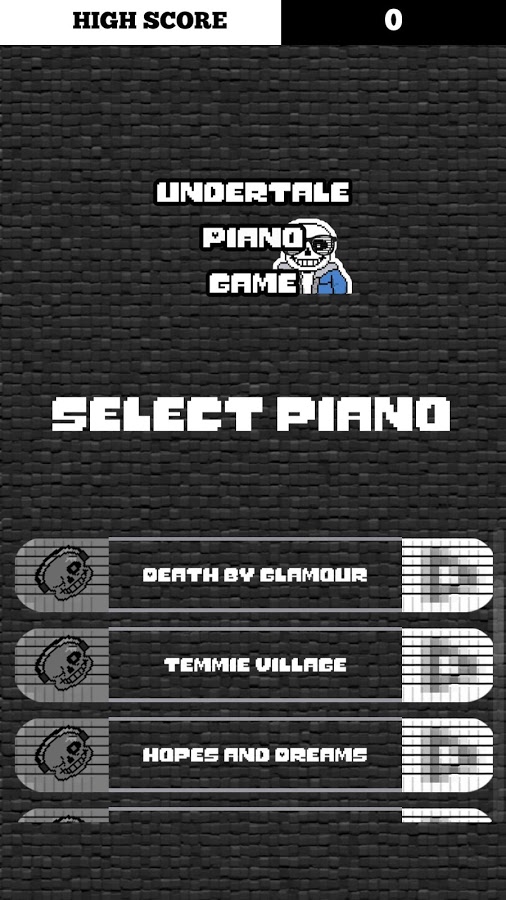 Undertale Piano Game截图3