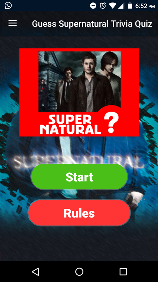 Guess Supernatural Trivia Quiz截图4