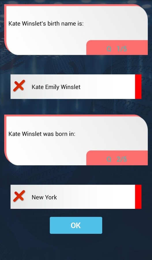 Kate Winslet Quiz截图1