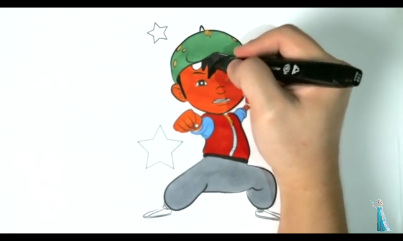 Coloring Boboiboy New截图3