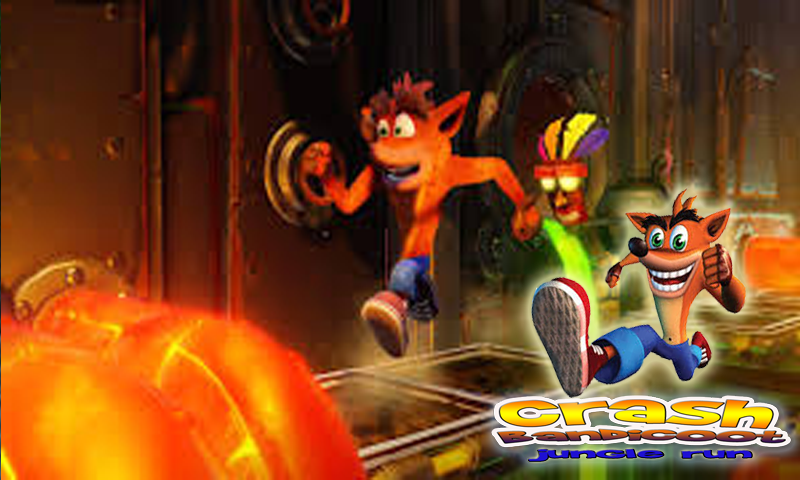 N'sane Crash Bandicoot Jungle run World截图1