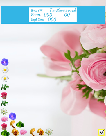 Fun flowers puzzle截图4