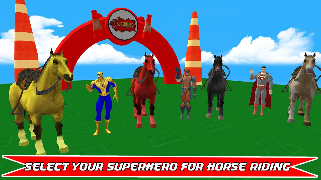 Diligent SuperHeroes Horse Riding截图3