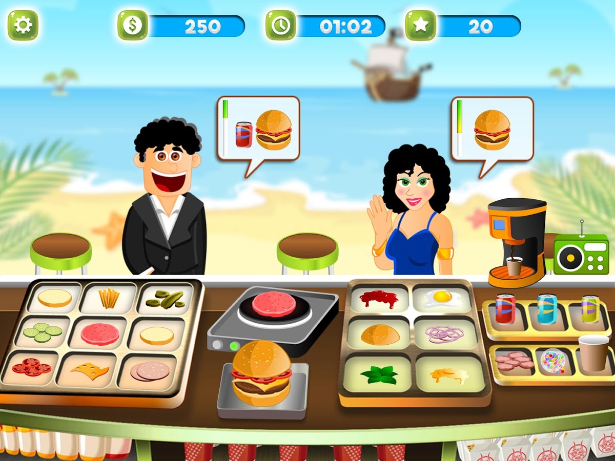 美食广场 - 顶级厨师烹饪热潮游戏截图4