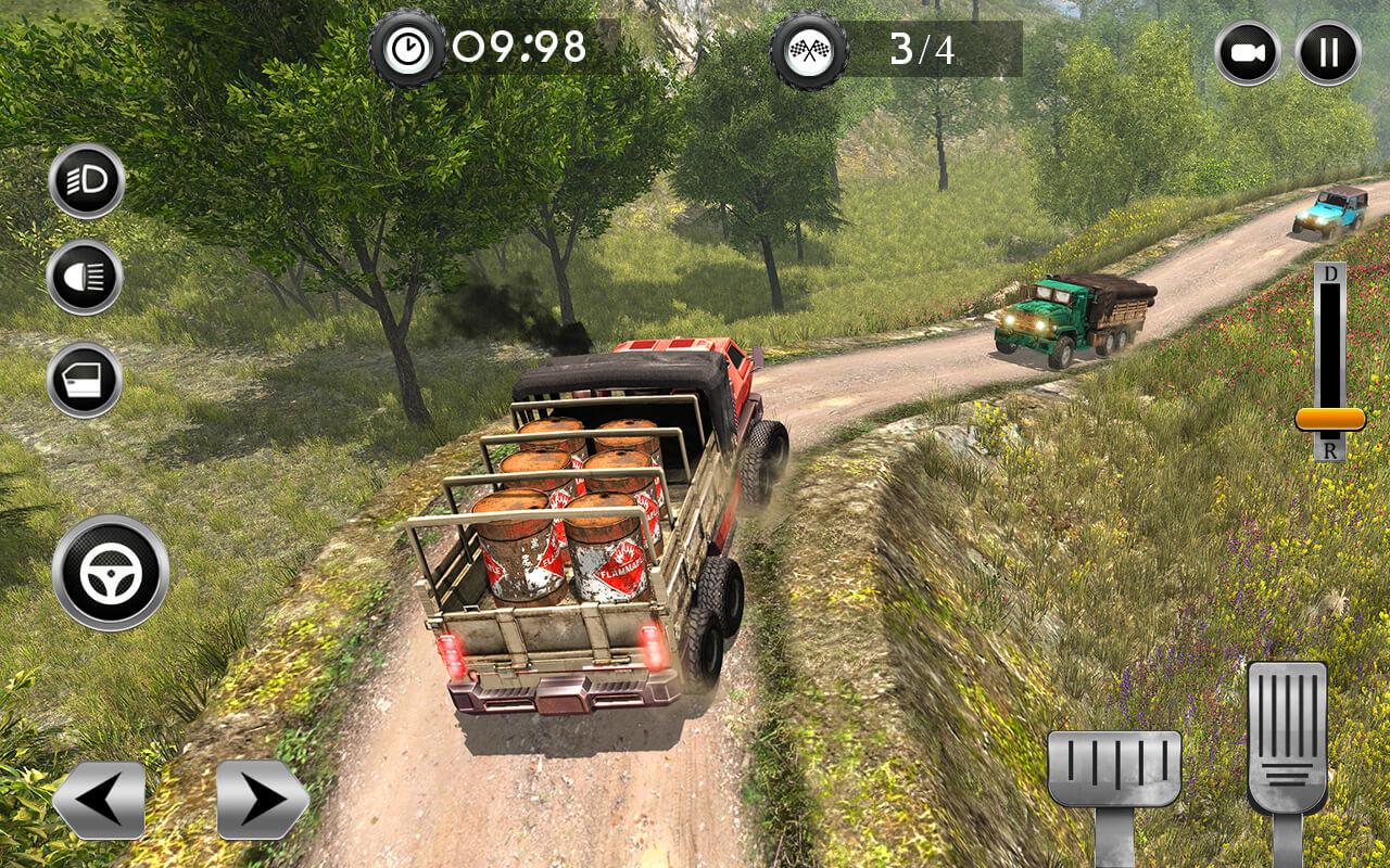 Off-Road Trucker Muddy Driving: Heavy Trucks Drive截图2