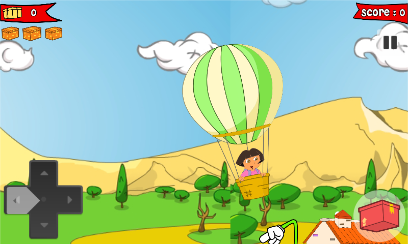 Little Dora Balloon Adventures : The Explorer Game截图5