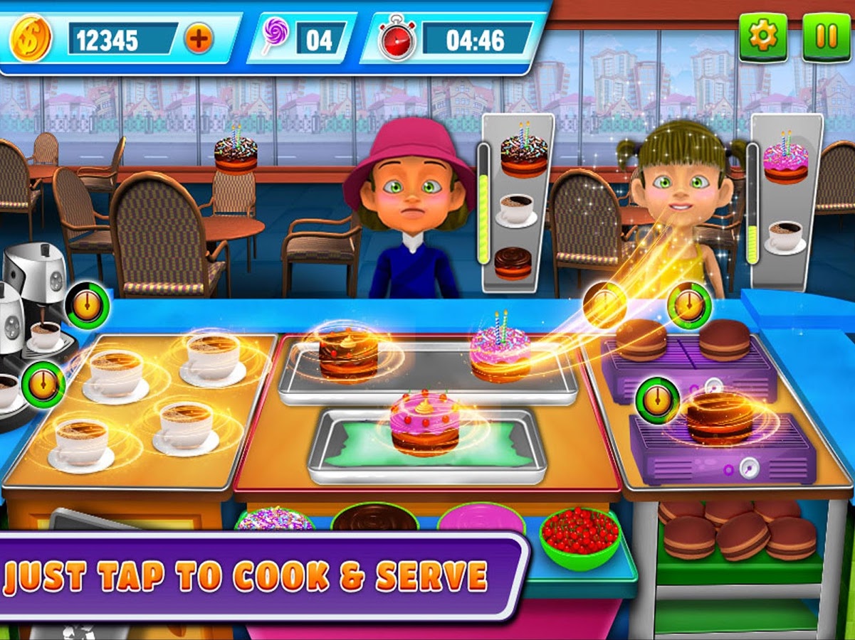 Crazy Chef Master: Cooking Game Kitchen Manager截图1