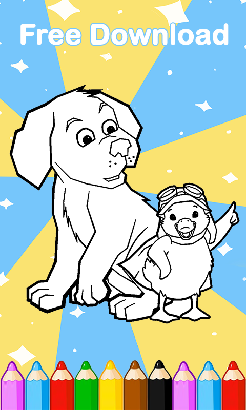 Wonderful Pets Coloring Kids截图1