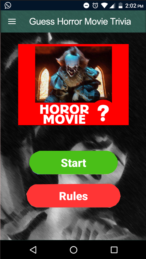 Guess the Horror Movie Trivia Quiz截图3