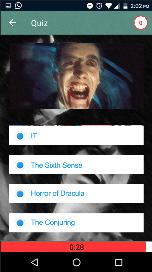 Guess the Horror Movie Trivia Quiz截图2